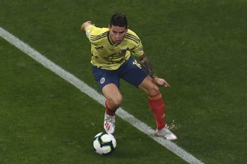 Atletico menginginkan boyong James Rodriguez dari Real Madrid