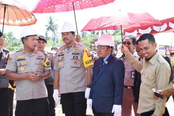 Pembangunan mako dan rusun Polres Lombok Utara dimulai