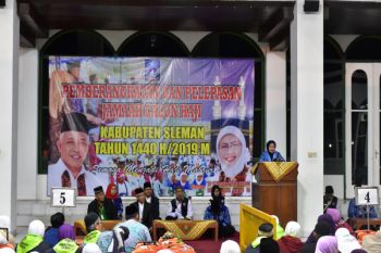 Ratusan ASN Pemkab Sleman menunaikan ibadah haji