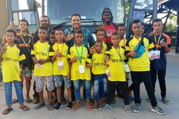 Sepak bola - SSB Black Stars Biak ikut piala Menpora di Jayapura