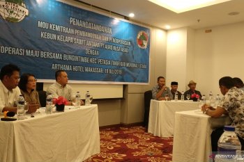Agro Nusa Abadi-Desa Bungingtimbe  teken MoU kebun kelapa sawit