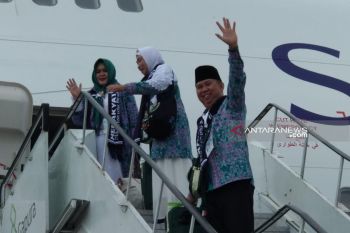 Kloter 15 Embarkasi Palembang separuhnya jamaah berisiko tinggi