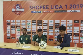 Pelatih: Bhayangkara kalah karena terbebani raih kemenangan