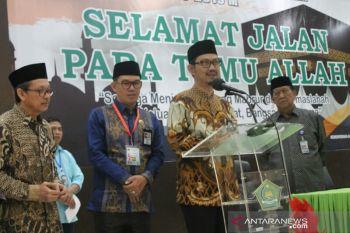 JCH gabungan Papua Barat-Sulsel berangkat ke Mekkah