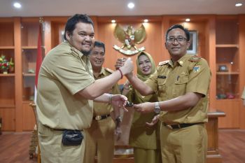 Tiga pejabat Eselon II Pemprov Sulteng lakukan sertijab