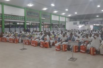 JCH Kalteng diberangkatkan secara bertahap melalui embarkasi Banjarmasin