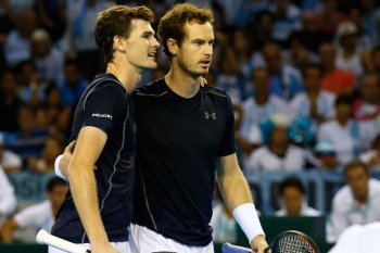 Andy Murray gandeng adiknya untuk berduet ganda putra di Washington Open