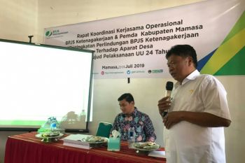 BPJS Ketenagakerjaan Sulbar sosialisasi program di Mamasa