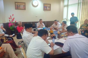 Wabup Inhil pimpin rapat persiapan kedatangan Gubernur Kalsel