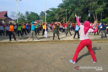 Satgas TMMD dukung program Gerakan Masyarakat Hidup Sehat