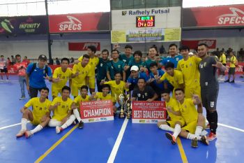Tim pra-PON Lampung juarai turnamen futsal tingkat ASEAN di Padang