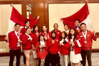 Indonesia meraih 19 medali Kejuaraan Dunia Seni Pertunjukan