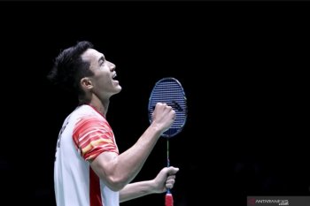 Target tunggal putra di kejuaraan dunia  bulutangkis 2019, tembus semifinal