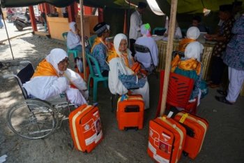 Peberangkatan jamaah calon haji Sulteng