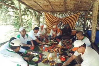 Bupati dan Kapolres Muarojambi hadiri tradisi "makan merawang"