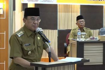 Bupati Inhil buka Bimtek Pilkades serentak Tahun 2019
