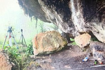 Peneliti temukan aktivitas manusia prasejarah di Gua Emok Tum Papua