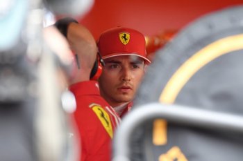 Leclerc salahkan aspal sirkuit Hockenheim
