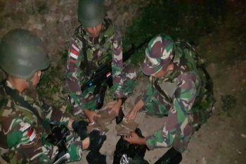 Satgas Yonif 328/DGH amankan ganja siap edar dari Arso