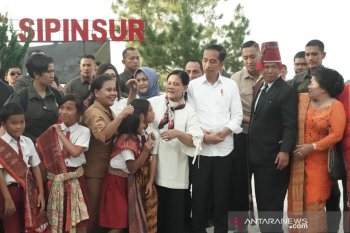 Presiden tinjau pengembangan destinasi wisata di Sumatera Utara