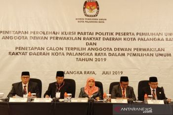 30 calon anggota DPRD Palangka Raya terpilih