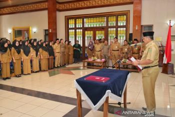 Dipimpin bupati, 234 PNS Siak laksanakan sumpah janji