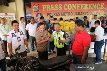 Motor polisi digondol polisi gadungan