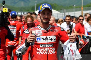 Dovizioso tercepat di FP1 GP Ceko
