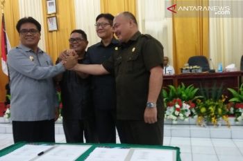 Pemkab dan DPRD Sangihe setujui KU-PPAS tahun 2020