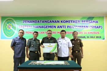 Pemkot-Pengadilan Negeri Makassar komitmen cegah perilaku penyuapan
