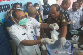 Cegah hal tak diinginkan, sabu-sabu 1,6 kg dimusnahkan BNNP Kalteng