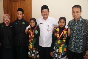 Berprestasi di Bali, dua pesilat Magelang dapat hadiah Rp8,6 juta