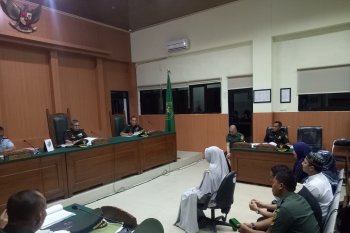 Derai air mata warnai sidang oknum TNI terdakwa mutilasi