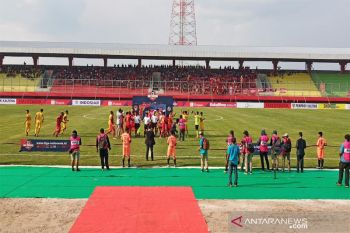Gol cepat Kalteng Putra ungguli Semen Padang 1-0 pada babak pertama