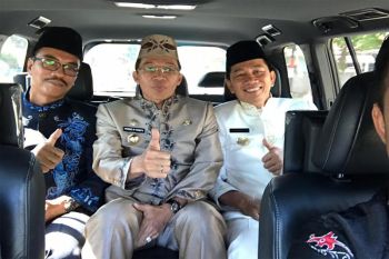 Bupati Nadalsyah  hadiri hari jadi Barito Timur