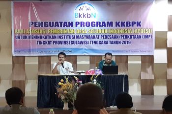 BKKBN gelar penguatan program KKBPK terhadap APDESI se-Sultra