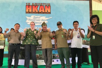 KLHK meluncurkan tiga buku panduan identifikasi satwa liar dilindungi