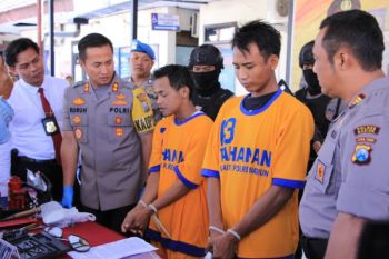 Polisi ringkus dua pencuri kendaraan bermotor