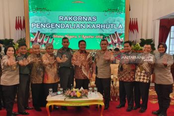 Bupati Ogan Komering Ulu hadiri Rakornas  Karhutla di Istana Negara