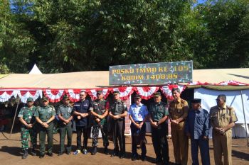 Ketua  tim Wasev TTMD kunjungi lokasi TMMD di Kota Makassar