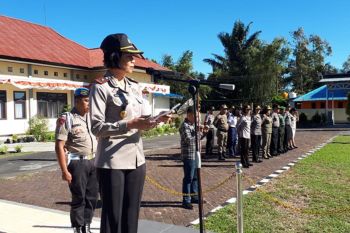 Polres Tomohon  apel gelar pasukan pengamanan TIFF 2019
