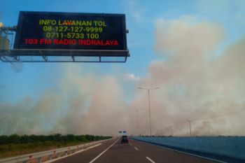 Karhutla di Ogan Ilir belum padam