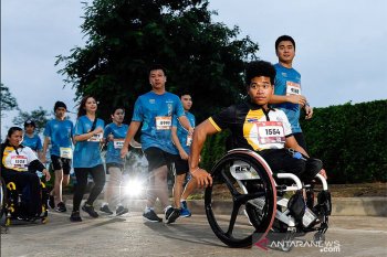 40 disabled athletes join marathon race in Bangkok