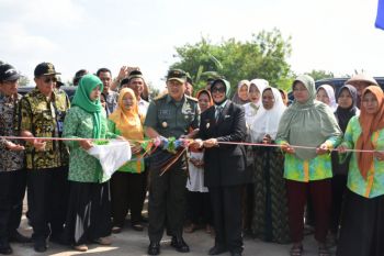 Wabup Sleman meresmikan jalan desa program TMMD