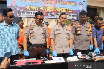 Lima pencuri sepeda motor di Donggala diringkus polisi