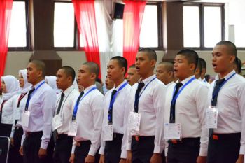 82 Calon Praja IPDN angkatan XXX  perwakilan Sulsel ke Jatinangor