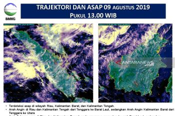 Ini wilayah yang terpapar asap kiriman