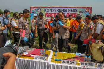 Polda Riau beri sinyal kembali tetapkan korporasi tersangka pembakar lahan
