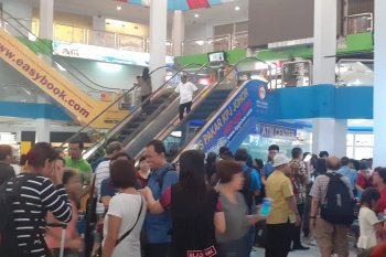 Singapura libur panjang, wisman padati Pelabuhan Batam Center