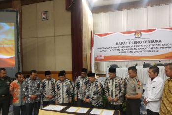 KPU tetapkan Golkar pimpin perolehan 11 kursi DPRD Riau